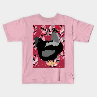 Backyard Chicken - Black Kids T-Shirt